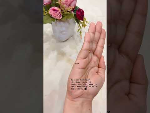 How many children will you have?🌈🌸 #astrology #tarotreading #tarot #life #palmistry #horoscope