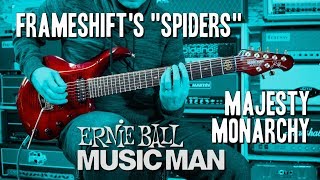 Music Man Monarchy Majesty 7-String - in a track by Frameshift