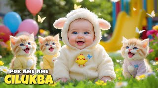 Download lagu Pok Ame Ame Cilukba 👶✨ Bayi dan Kucing Lucu Yang Bikin Gemes! - Lagu Anak Balita Indonesia Populer mp3