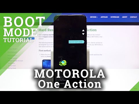 How to Enter & Use Boot Mode on Motorola One Action –  Choose Modes