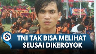 Intel TNI Alami Luka di Mata seusai Dikeroyok Oknum Ormas di Sumut, Kini Mata Kiri Tak Bisa Melihat
