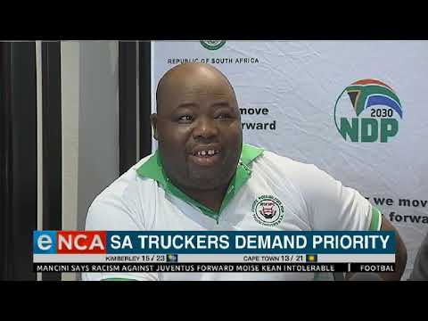 SA truckers demand priority