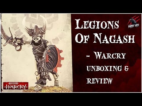 WARCRY LEGIONS OF NAGASH UNBOXING REVIEW - SKELETON WARBAND - The Warhammer Warcry Warband For You?