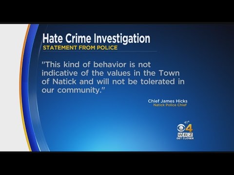Natick Police Investigating Threatening Letters As Possible Hate Crime