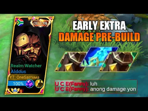 ALDOUS DEALING EARLY EXTRA DAMAGE BUILD🔥 | ALDOUS BEST BUILD 2023