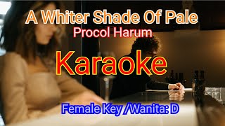 Download lagu A WHITER SHADE OF PALE-KARAOKE ( Procol Harum )-Female Vocal/ Wanita ( D ) mp3