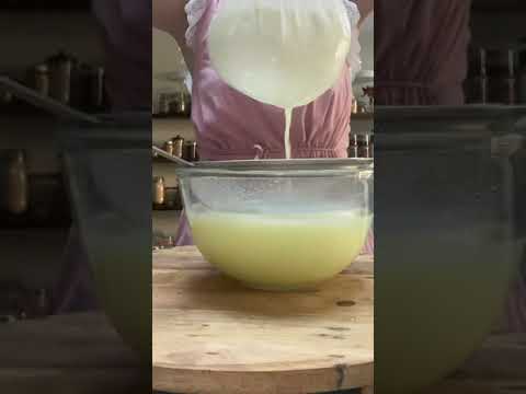 Homemade Cream cheese #shorts