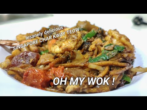 Singapore Char Kway Teow 🍜 Totally Sinful Recipe | 新加坡炒粿條 | Lard & Cockles | NEXT LEVEL