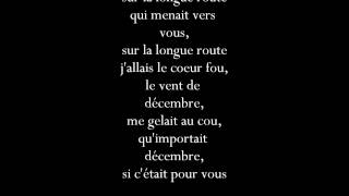 Ma plus belle histoire d&#39;amour c&#39;est vous barbara