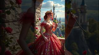 ✨ Fairytale Princess with Roses &amp; Butterflies 🌹🦋