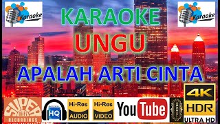 Download lagu KARAOKE UNGU - 'Apalah Arti Cinta' M/V Lyrics UHD 4K Original ter_jernih mp3