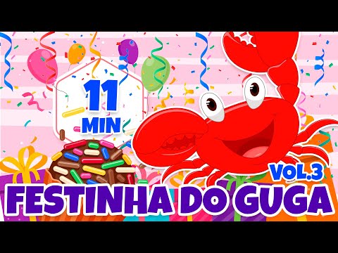 Festinha do Guga Vol. 3 - Giramille 11 min | Desenho Animado Musical