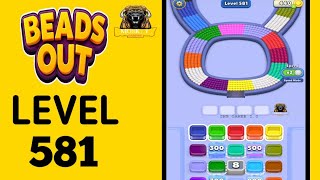 Beads Out Level 581 Solution and Walkthrough for Gameplay 