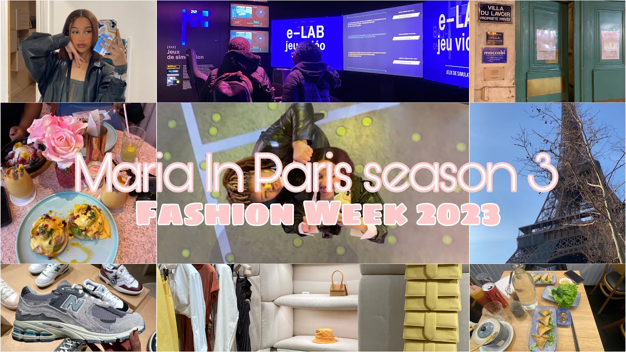 FASHION WEEK PARIS 2023 VLOG ???( Jacquemus, @LenaSituations ,…) || Maria Vl