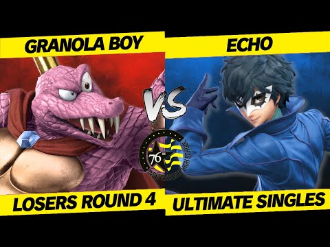 IHS Smash Tournament 2020 - Granola Boy (King K. Rool) Vs. Echo (Joker) Losers Round 4