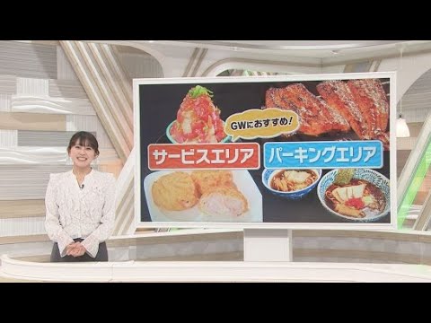 YouTube Video 【藤枝PA】公園のような藤棚と朝限定の「地元グルメ・朝ラー」/GW直前　サービスエリア特集①