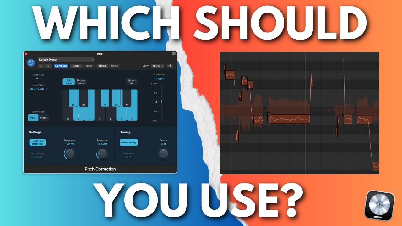 Pitch Correcting in Logic Pro? Let's Compare Your Options