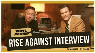 Rise Against interview | 10 albums in 21 years | Vinyl Rewind Podcast