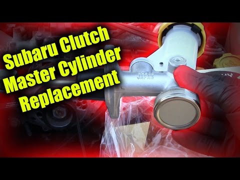 Subaru Clutch Master Cylinder Replacement