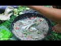 Wow! Cooking Big Fish Eggs Recipe Eating Delicious in the Forest thumbnail 2