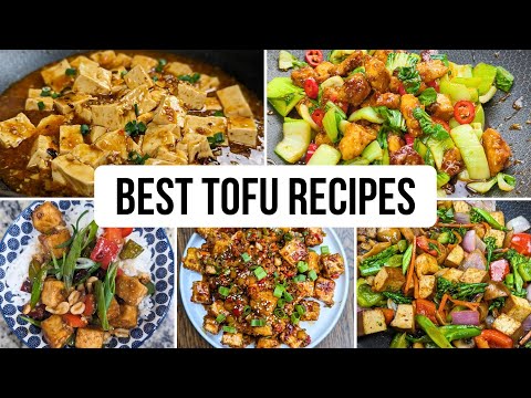 HIGH PROTEIN Vegan TOFU Stir-fry Recipes For Lunch or Dinner | Vegetables Stir Fry