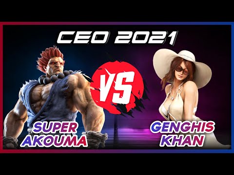 CEO 2021 |Super Akouma  vs Genghis Don | Tekken 7 | season 4