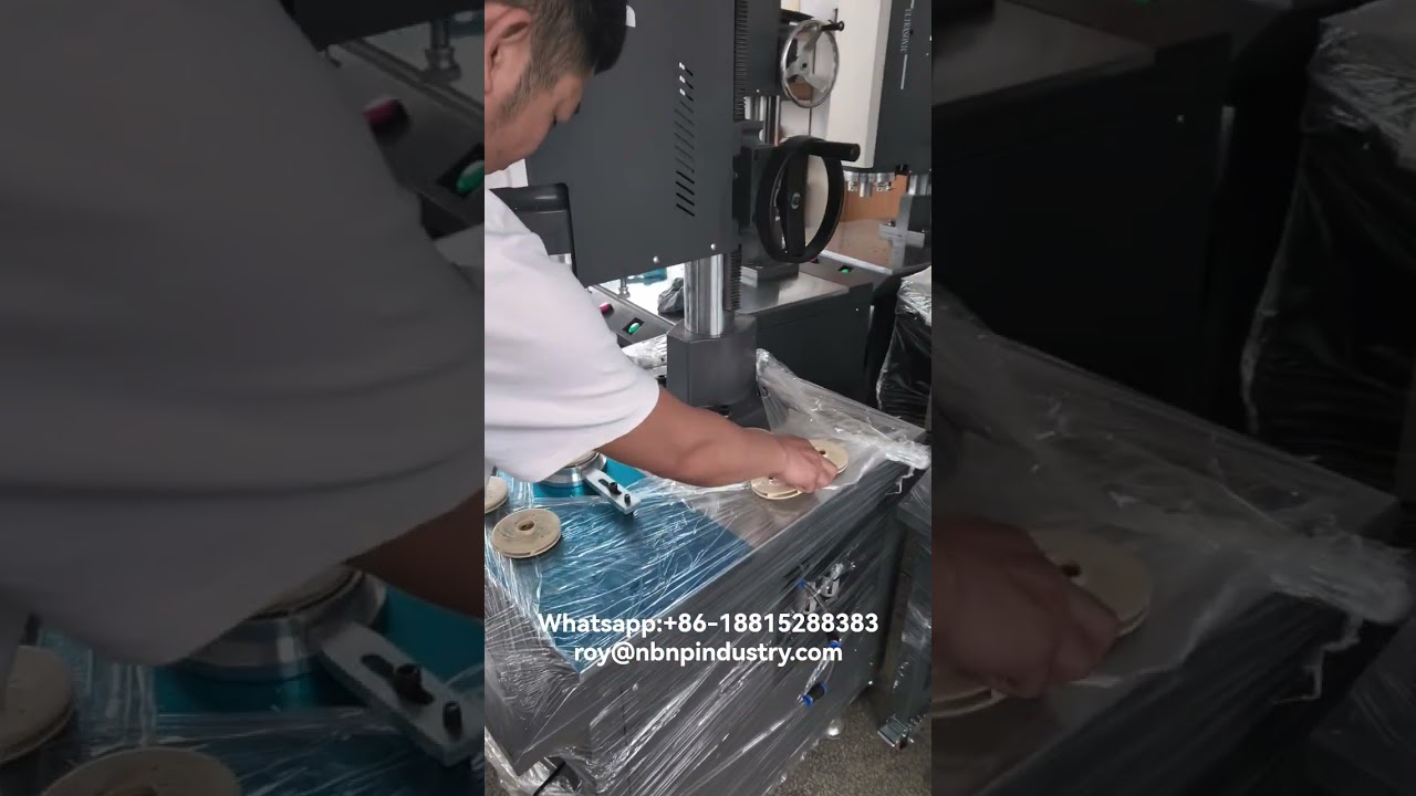 15KHz 4200W Ultrasonic Welding Machine (Economy Model)  - Demo Video