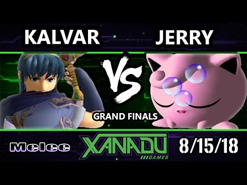 S@X 263 SSBM - Kalvar (Marth) Vs. Jerry (Jigglypuff) - Smash Melee Grand Finals