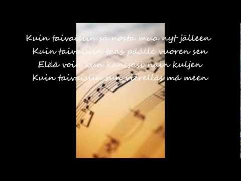 Kari Tapio-Kuin taivaisiin
