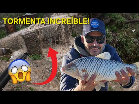 #locosporlapescaok | Pescamos en ROSARIO y V.G. Galvez - atrapados en INCREÍBLE TORMENTA | #viral
