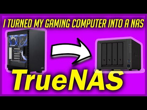 Building A NAS Using TrueNAS - Turning My Old Computer Into A NAS