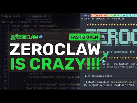ZeroClaw: This MIGHT BE THE BEST Alternative to OPENCLAW YET!