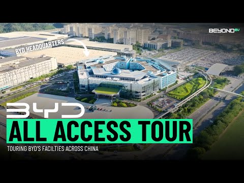 Thumbnail for BYD CHINA FACTORY TOUR - My Journey Exploring BYD's Manufacturing Facilities Across China by Car