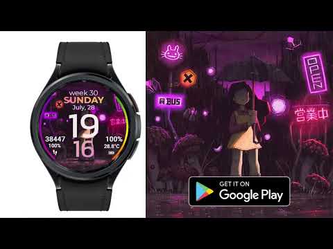 Rainy World Watch Face Wear Os video thumbnail