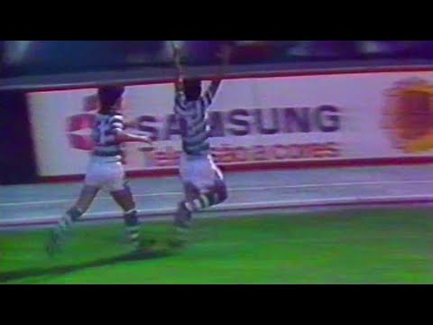 Sporting - 3 x Feyenoord - 1 de 1985/1986