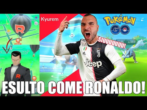 GIOVANNI IN MONGOLFIERA DURANTE LA RAID HOUR DI KYUREM! - Pokémon GO