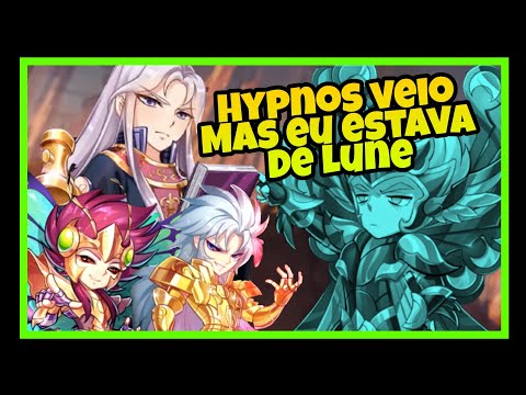 Formação Sem SS/EX: Contra Hypnos, Lune Deixa Mais Tranquilo a Luta - Saint Seiya Awakening