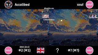 Akolibed vs osu! | VINXIS - Sidetracked Day [Infinity Inside] +HDDT(AT)
