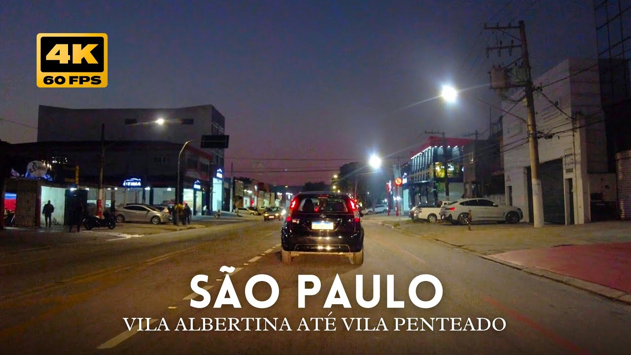 Vila Albertina até Vila Penteado na Zona Norte | Dirigindo em São Paulo 4K