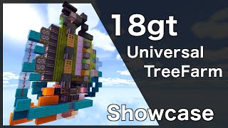 【Showcase】18gt Universal Tree Farm / 18gt ツリーファーム　【MinecraftBE】