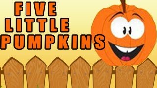 Halloween Song ♫ Halloween Songs For Children ♫ Kids Halloween Song ♫ 5 Little Pumpkins ♫ Kids Songs