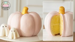 앗 호박이 커졌어요!! 할로윈 폰단트 호박케이크 만들기/Halloween Pumpkin grew up!! How to make Fondant Pumpkin Cake.