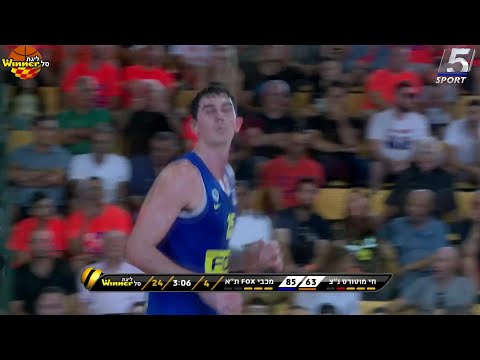 Hapoel Ness-Ziona vs. Maccabi Tel Aviv - Game Highlights