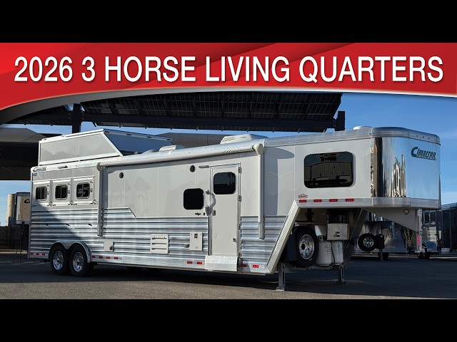 Preview image of Cimarron Norstar 3 Horse Living Quarters By Outlaw Conversions youtube video