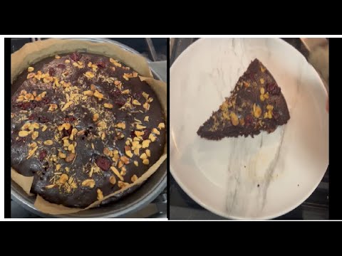 Eggless and Rumless Spongy Christmas Cake