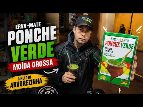 Erva Mate Poche Verde Moída Grossa | Direto de Arvorezinha-RS