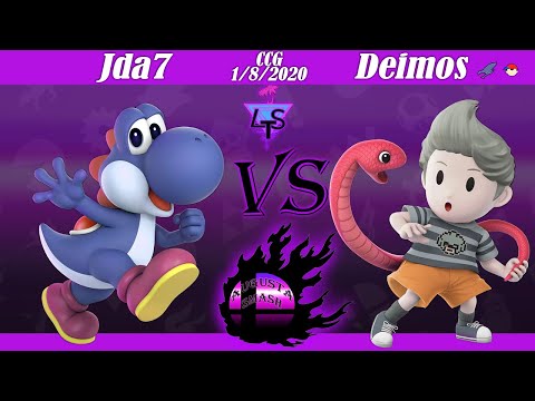 CCG Smash Ultimate 1/8/2020 - LTS | Deimos (Lucas, Ridley, Ness) vs. Jda7 (Yoshi)