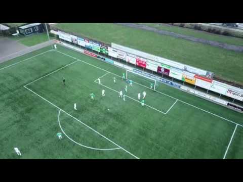 Unieke dronebeelden nieuwjaarswedstrijd VVAC 3-VVAC JO19-1