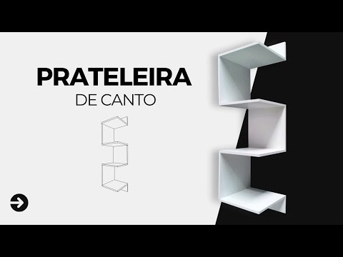 TUTORIAL DE MONTAGEM - PRATELEIRA DE CANTO l KELAN