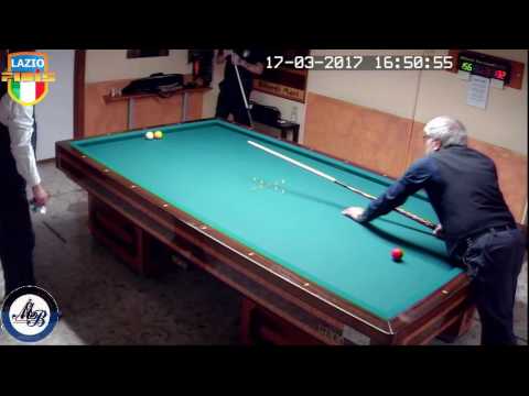 Capelluto vs Ricci - Gara Interregionale 1/2/3 Cat. CSB Martino's Billiards (LT) 14/18Mar2017
